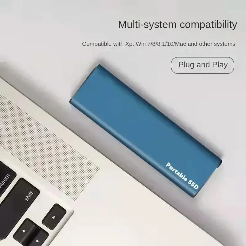 Портативный внешний жесткий диск с интерфейсом USB на 1 ТБ