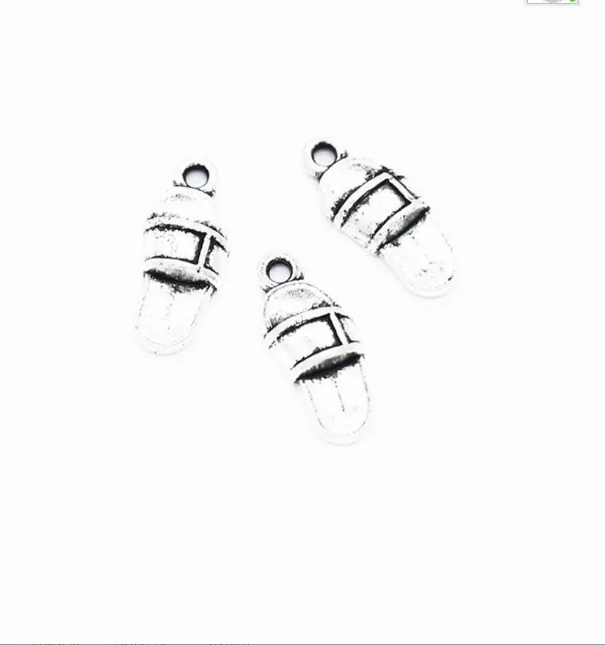 Подвески для тапочек 20 шт. 16*7 мм искусственная подставка изготовления ювелирных