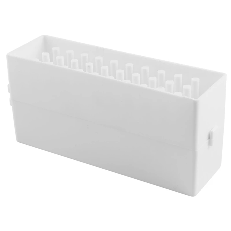 

Держатель для сверл для ногтей, Пылезащитная подставка, органайзер, контейнер с 30 отверстиями, инструменты для маникюра, акриловый чехол, ин...