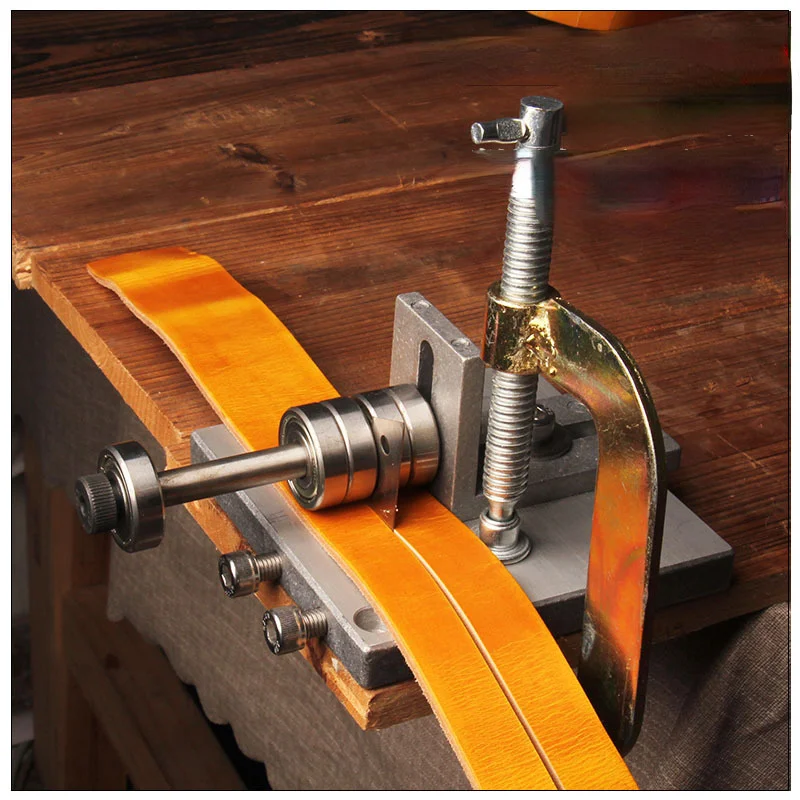 

Stainless Steel Adjustable Leather Craft Metal Cutter Strap Belt DIY Hand Cutting Tools Strip belt splitter cutting Machine