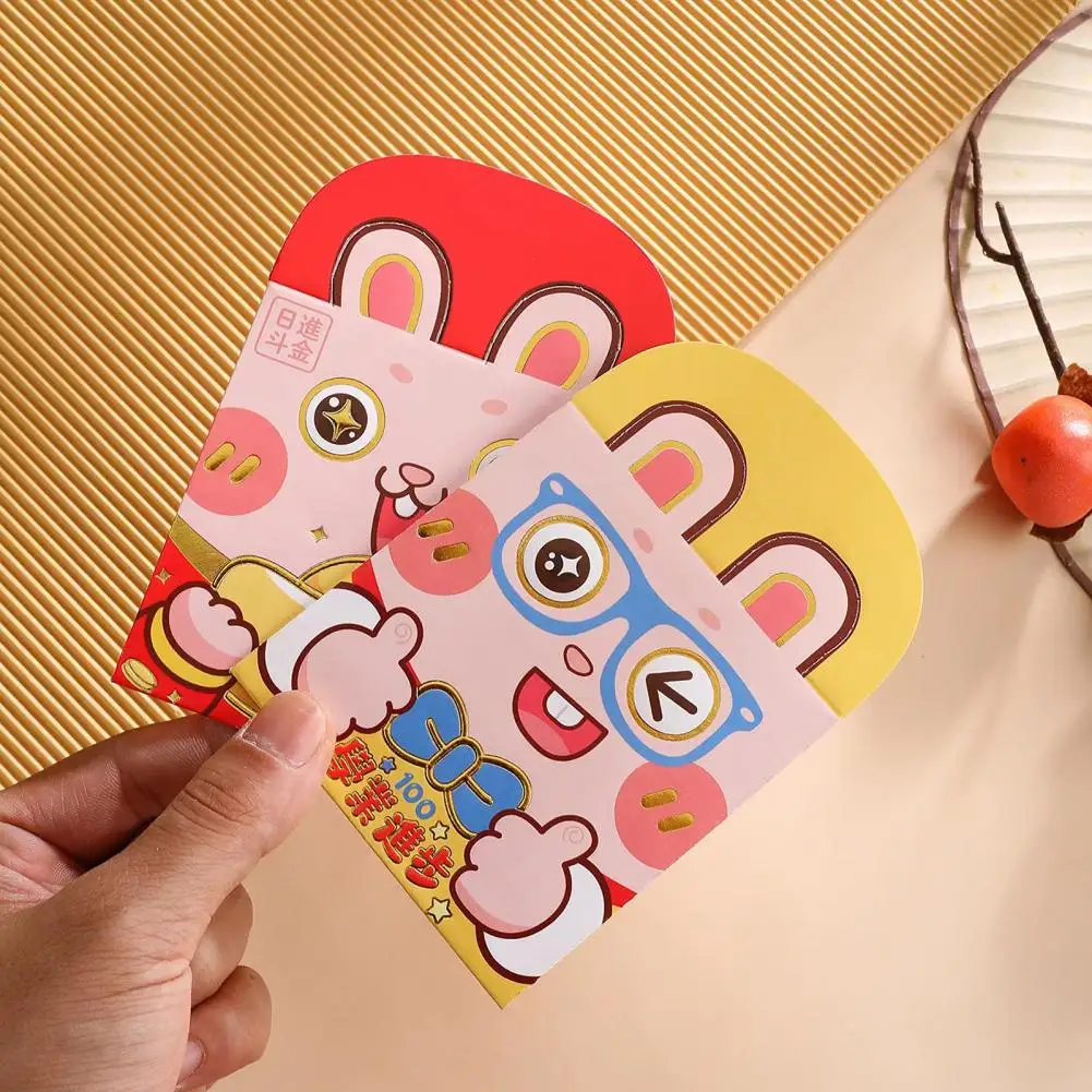 

12Pcs Chinese Red Envelopes Useful Paper Various Pattern for New Year Red Packets Chinese Red Envelopes