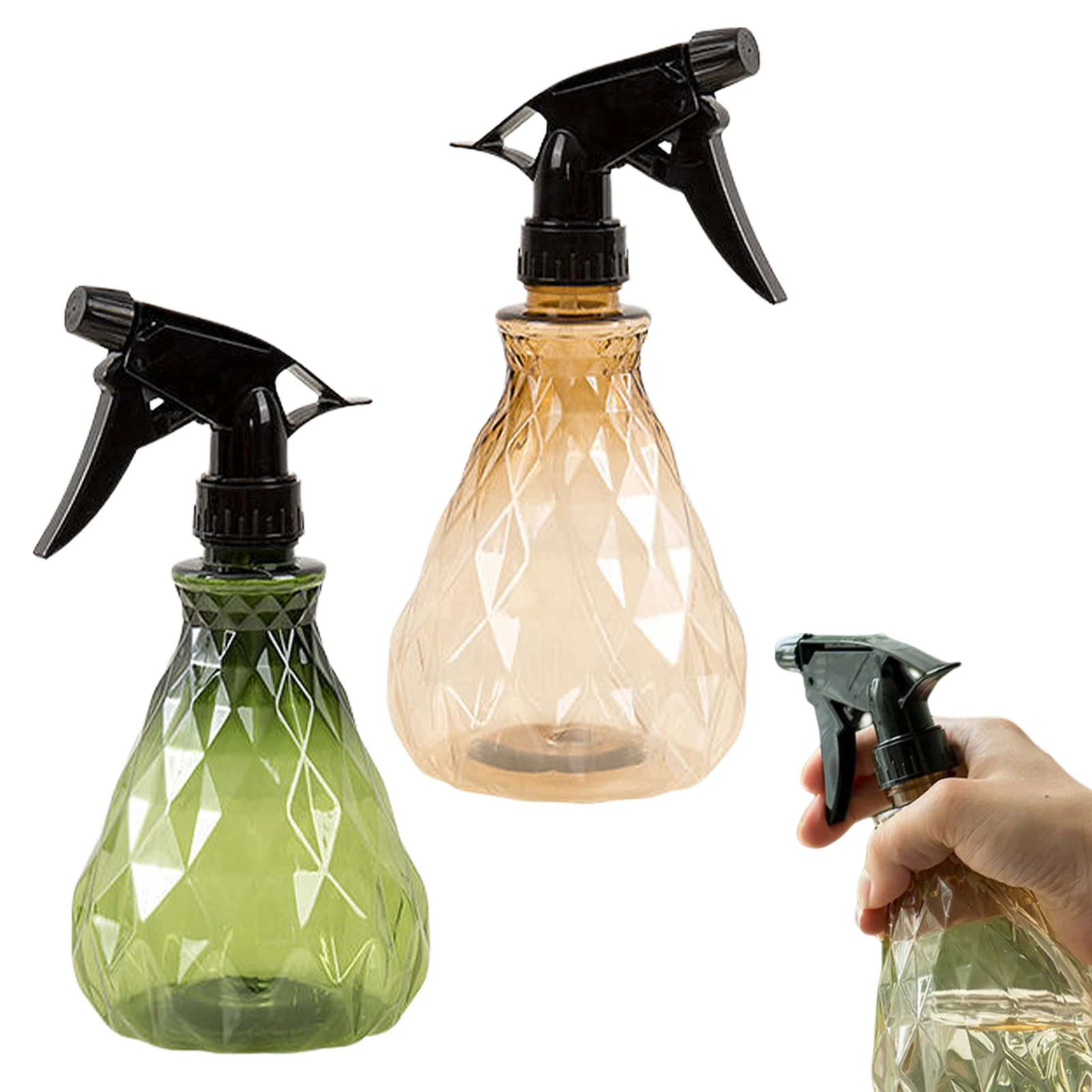

2 шт., многофункциональные прозрачные бутылки-распылители для полива растений и цветов