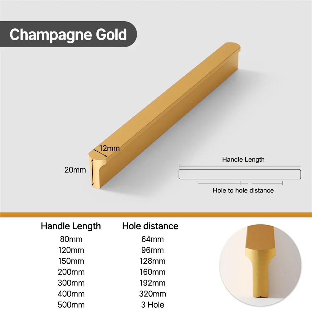 

Ручки шкафа из алюминиевого сплава, ручки для шкафа, шкафа, кухонные ручки, ручки для ящика, для стильной мебели, фурнитура, аксессуары