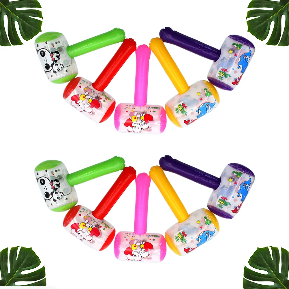 

Hammer Toy Inflatable Party Kids Squeaky Blowhammers Decorationsmallet Construction Noise Favors Birthday Pool Beach Gavel Baby