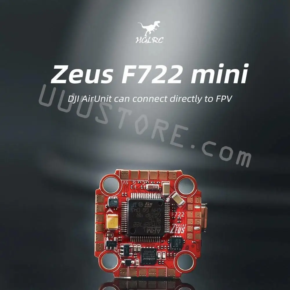 

Пульт дистанционного управления для дрона HGLRC Zeus F722 Mini 3-6S, F7, OSD, ACC Blackbox, MPU6000, 20x2, 0 мм, поддержка Caddx, DJI Air, для FPV