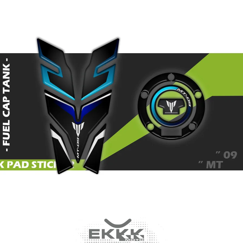 

Новая наклейка на топливный бак для YAMAHA MT-09 MT09 SP, наклейка на топливный бак, наклейка на крышку топливного бака, 3D наклейка с логотипом MT09, нак...