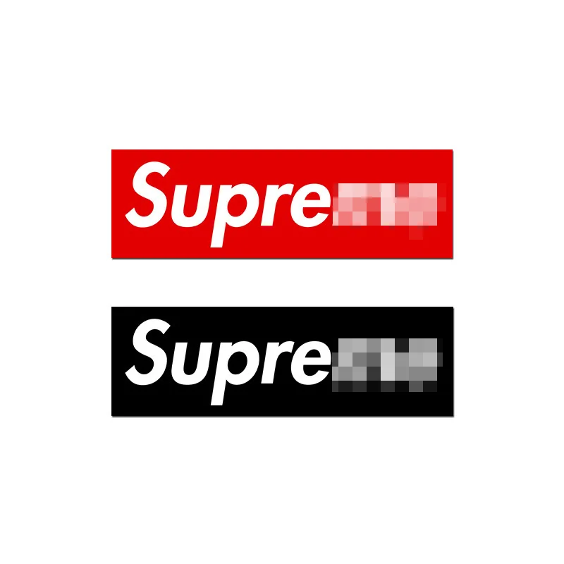 

Chaopai SUP Personalized Creative Car Sticker Notebook Mobile Phone Luggage Decoration