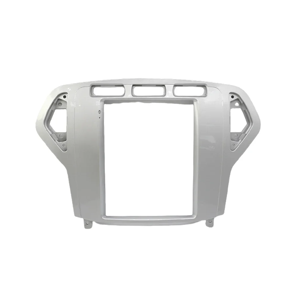 9,7-дюймовый 2-диночный автомобильный радиоприемник для FORD MONDEO 2007-2010, мультимедийная рамка в стиле Tesla, видеоплеер, навигация, отделка панели DVD