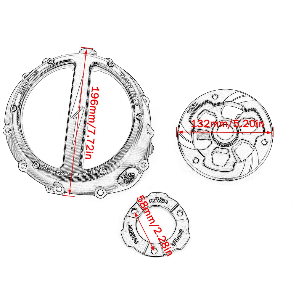 Рисунок 3 - Прозрачная крышка сцепления для
