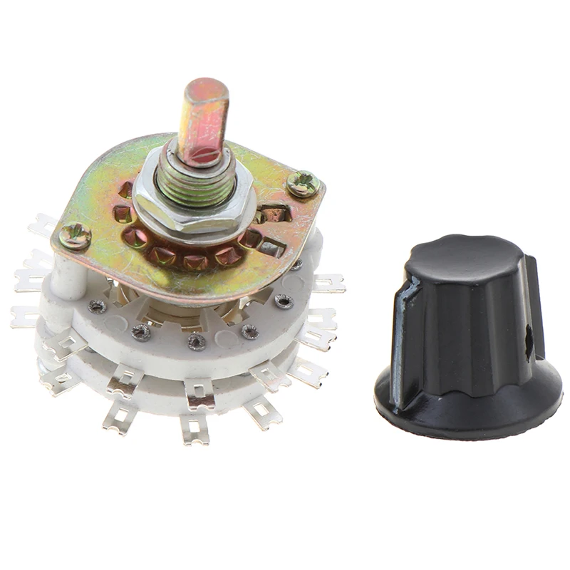 

Лидер продаж! 1 шт. 2P11T 2-полюсные 11-позиционные Двухдиапазонные поворотные переключатели высокого качества