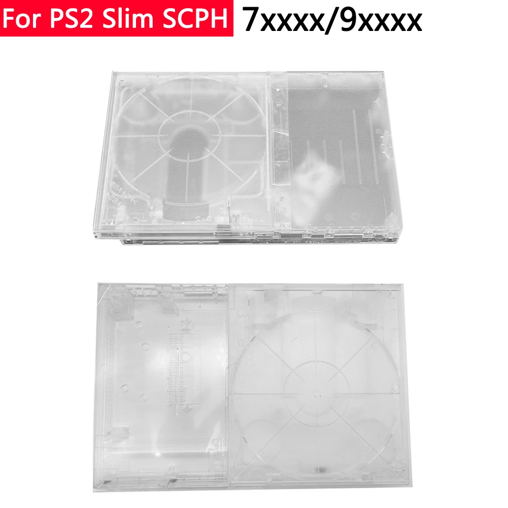 

Transparent Shell For PS2 Slim SCPH 7xxxx 9 xxxx Game Console Case Replacement New For Sony Playstation 2 Slim 70011 75001 77001