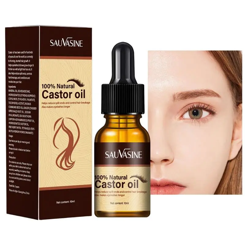 

Lash Enhancer Essence 10ml Natural Cold Pressed Castor Oil Eyelash Growth Serums Lash Enhancing For Natural Lashes Or Lash