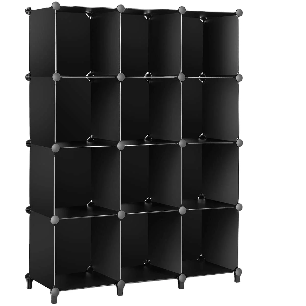 

Closet Storage Shelves DIY Plastic Closet Cabinet for Home Organization