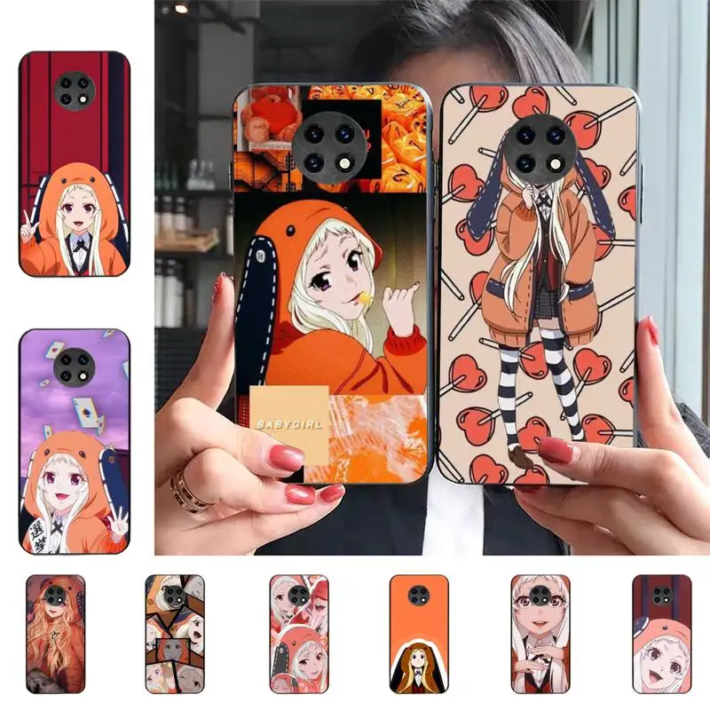 

Crazy Excitement anime Kakegurui Runa Phone Case for Samsung S20 lite S21 S10 S9 plus for Redmi Note8 9pro for Huawei Y6 cover