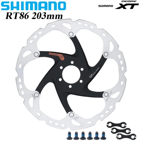 Тормозной ротор SHIMANO RT86 DEORE XT 6 болтов 160/180/203 мм