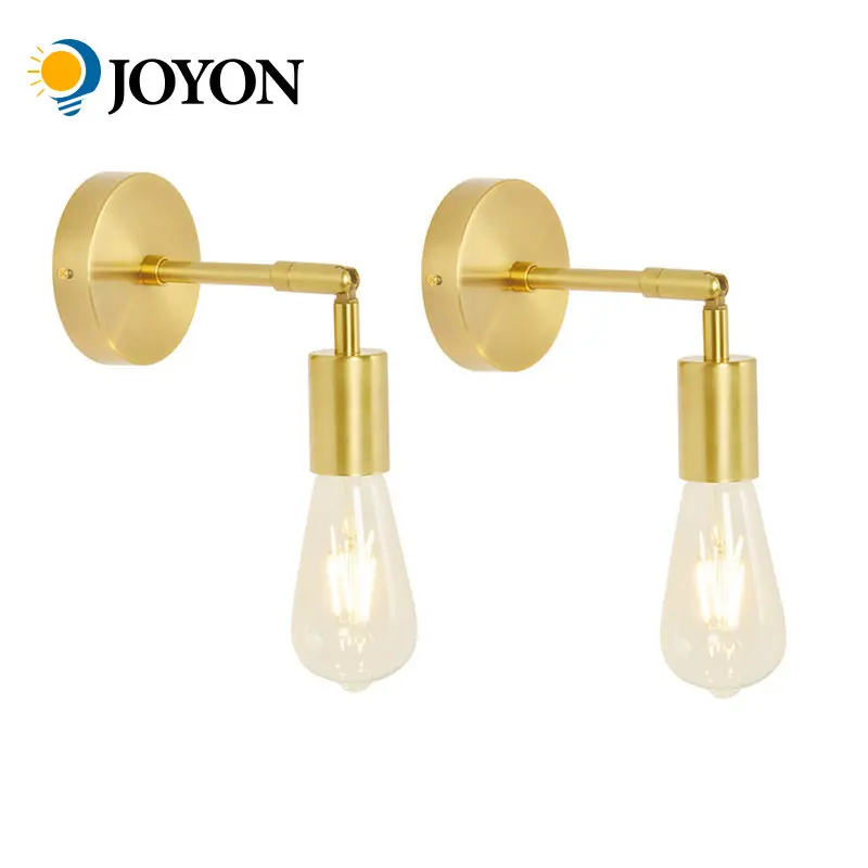 

Американская настенная лампа E27 в стиле ретро, Индустриальный Железный двойной настенный светильник, прикроватное освещение для спальни, гостиной, коридора, декоративное приспособление