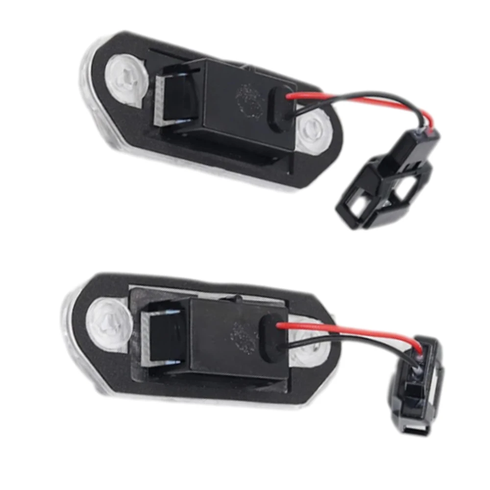 12 В 2 шт. светодиодные фонари номерного знака для VW Golf Vento A3 Gol и G2 Skoda Octavia I 1H 5943119