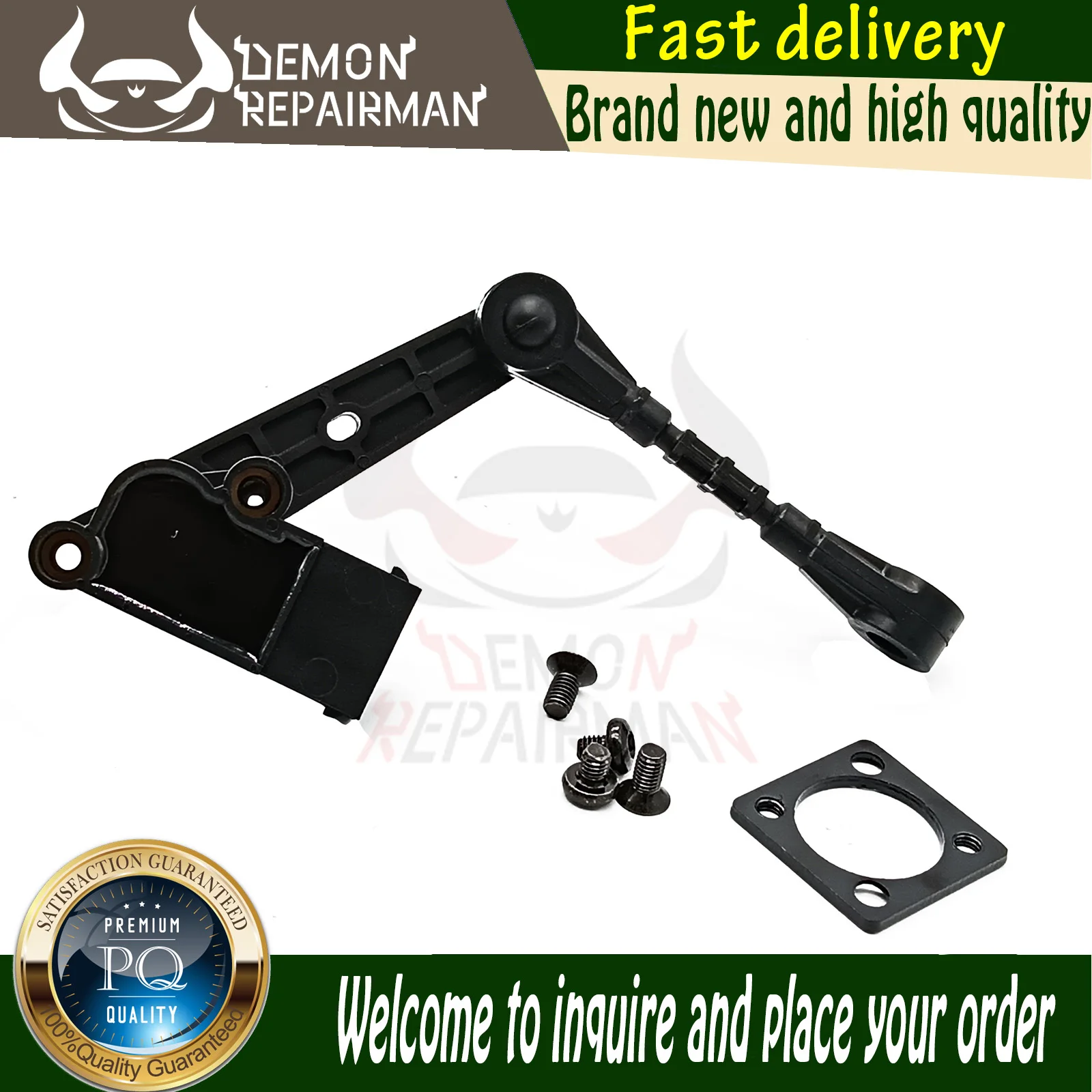 Фото Для Land Rover Discovery 3 Range Rover передний (драйвер) датчик высоты левой подвески LR020156/LR020155 RQH500071 №1