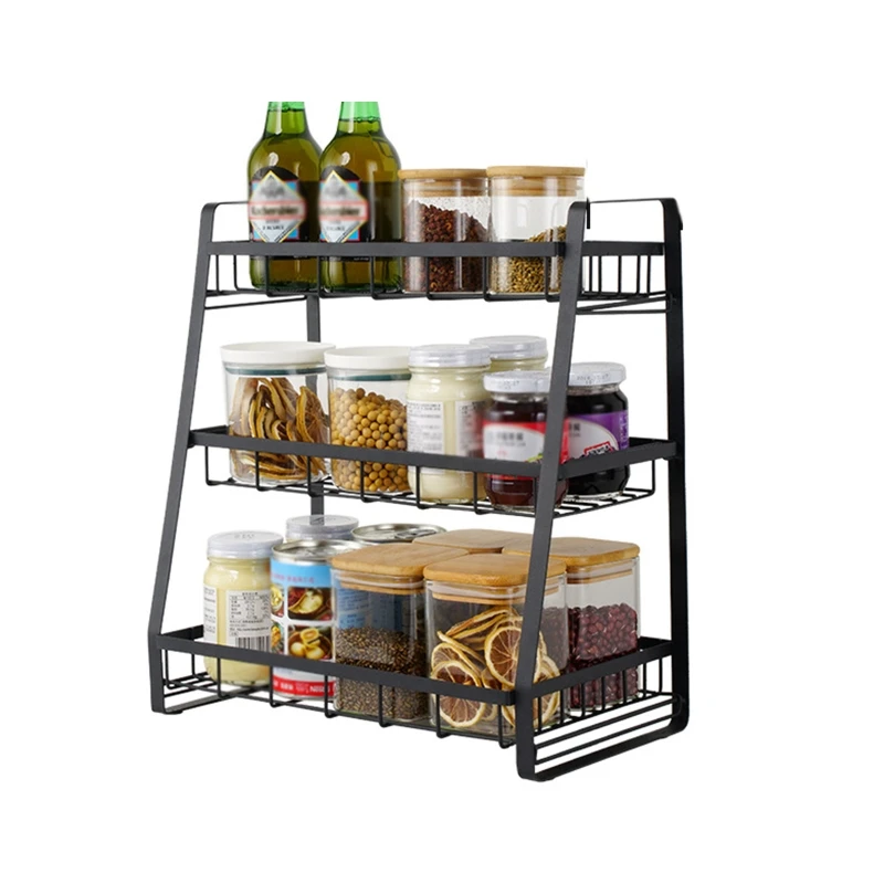 

Multifunction Household Containers for Bathroom Kitchen Towels Toiletry Utility Storage Organizer Creative Metal Bracket