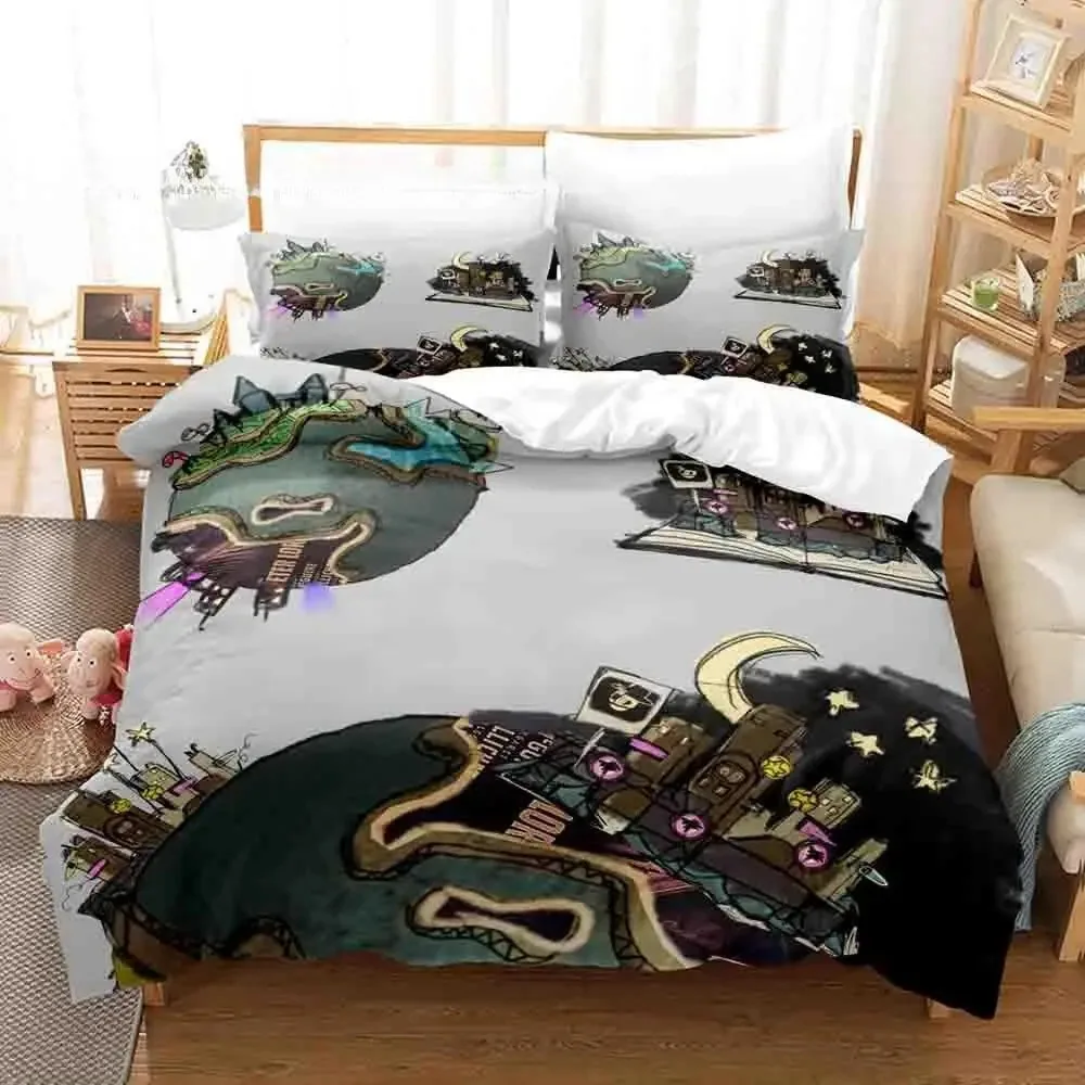 3d Print Game Sackboy A Big Adventure Комплект постельного белья Single Twin Full Queen King Size для взрослых и