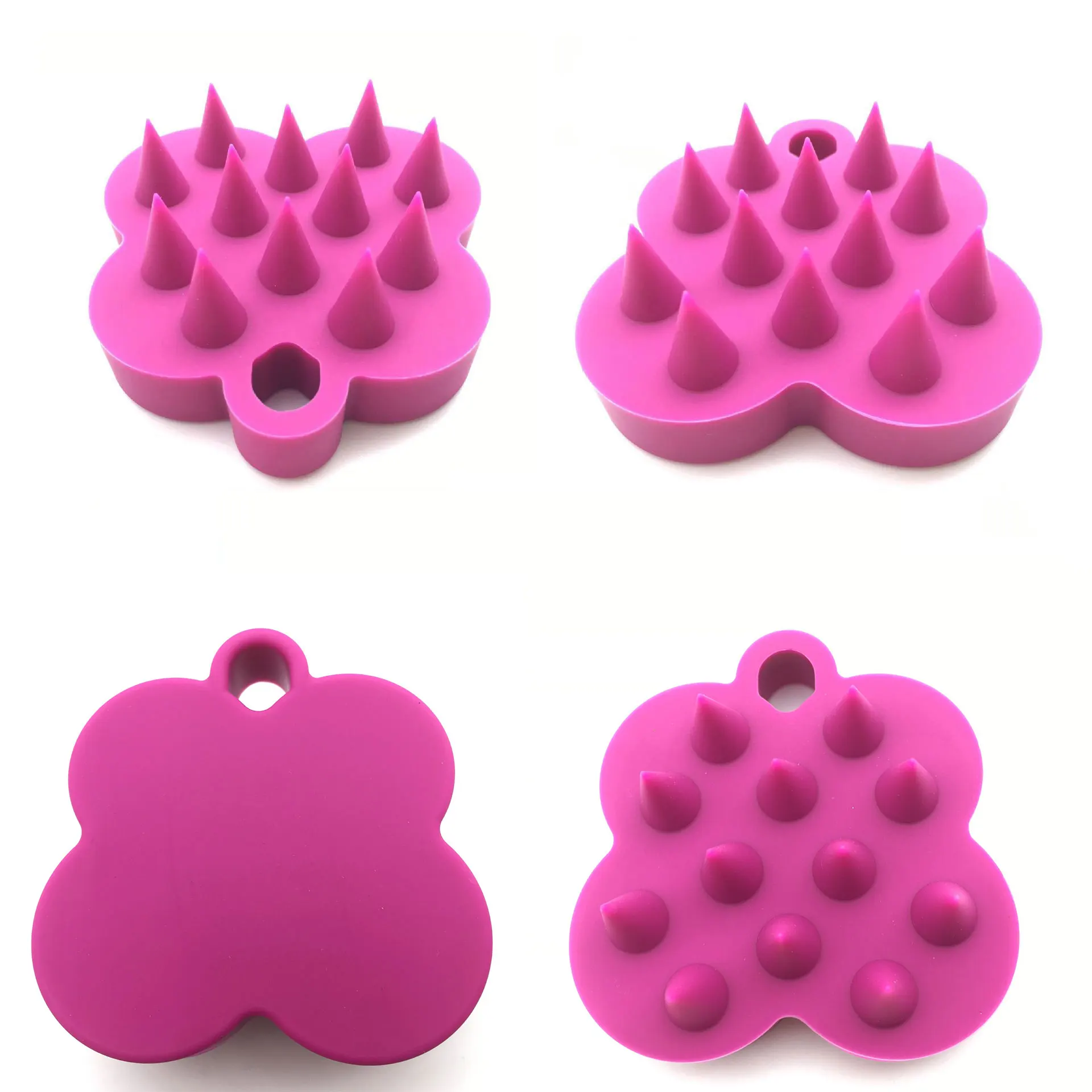 

Щетка-Расческа для массажа кожи головы, с бабочкой