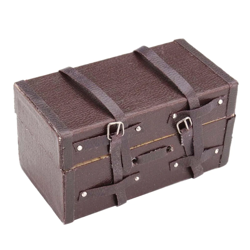 

Mini Vintage Luggage Storage Dollhouse Furniture Decoration Accessories