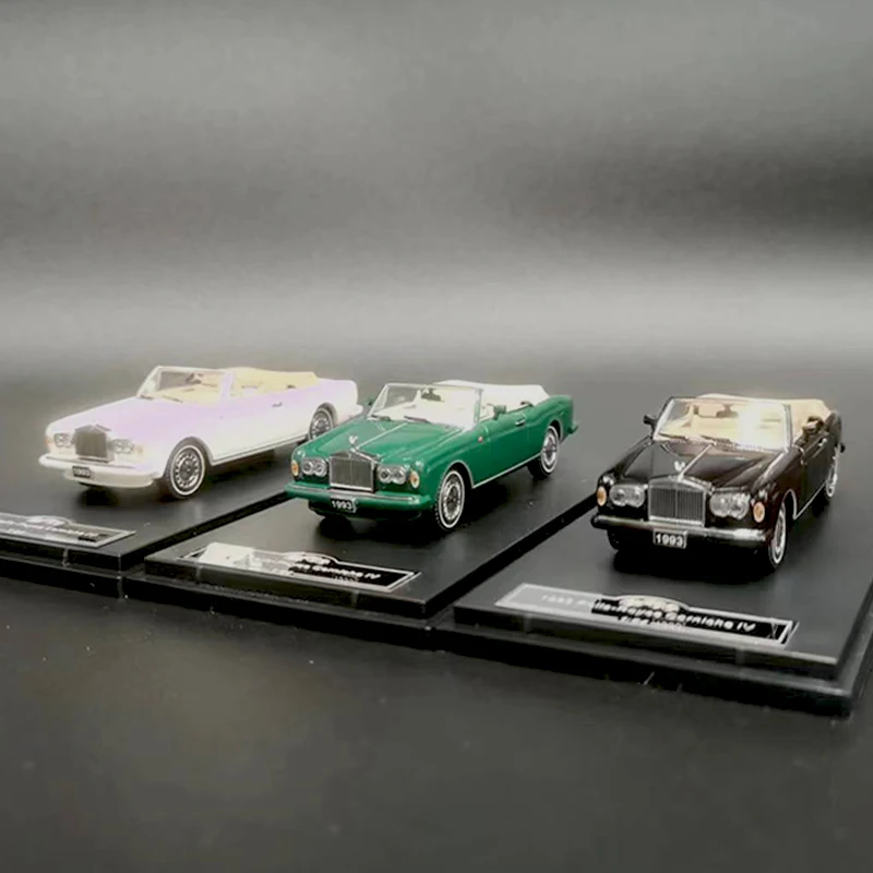 

Модель автомобиля GFCC 1:64 Rolls-R corнишевая IV коллекция 1993 из сплава Roadster, 3 цвета