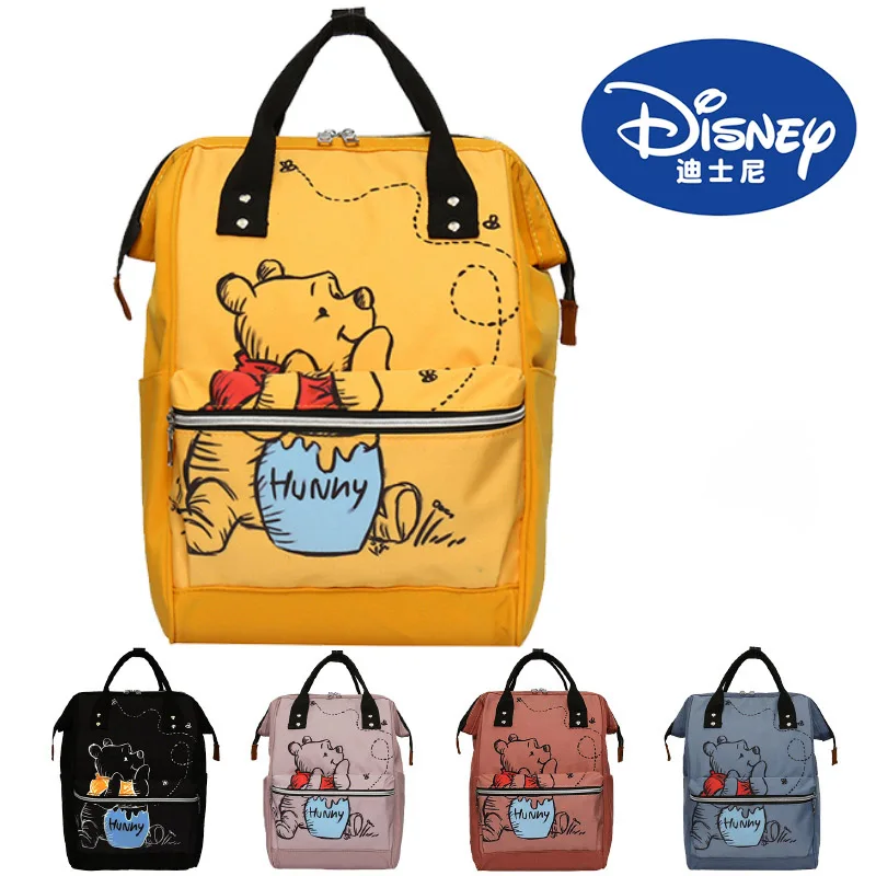 

Сумка для мамы Disney, модный рюкзак с принтом, вместительная сумка контрастных цветов для мам и младенцев, легкая детская игрушка