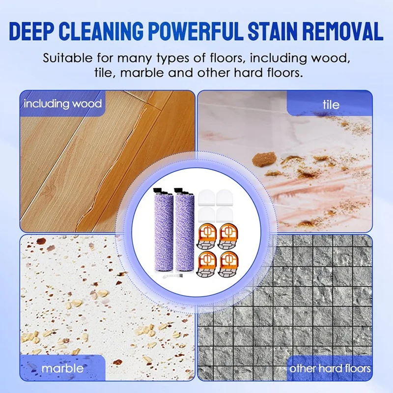 Сменная роликовая щетка и поролоновые фильтры для Shark AW201 AW302 WD201 WD100 WD200 WD101