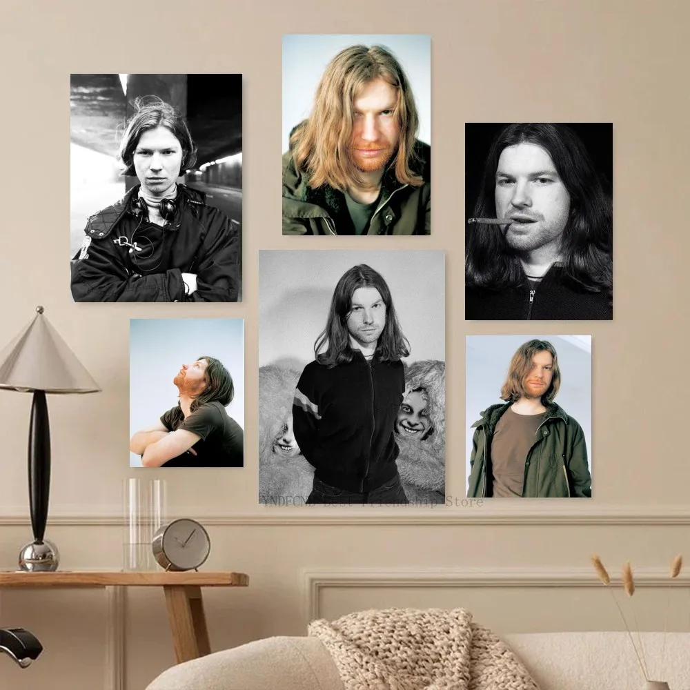 1 шт. A-Aphex Twin DJ самоклеящийся художественный плакат водостойкая бумажная наклейка