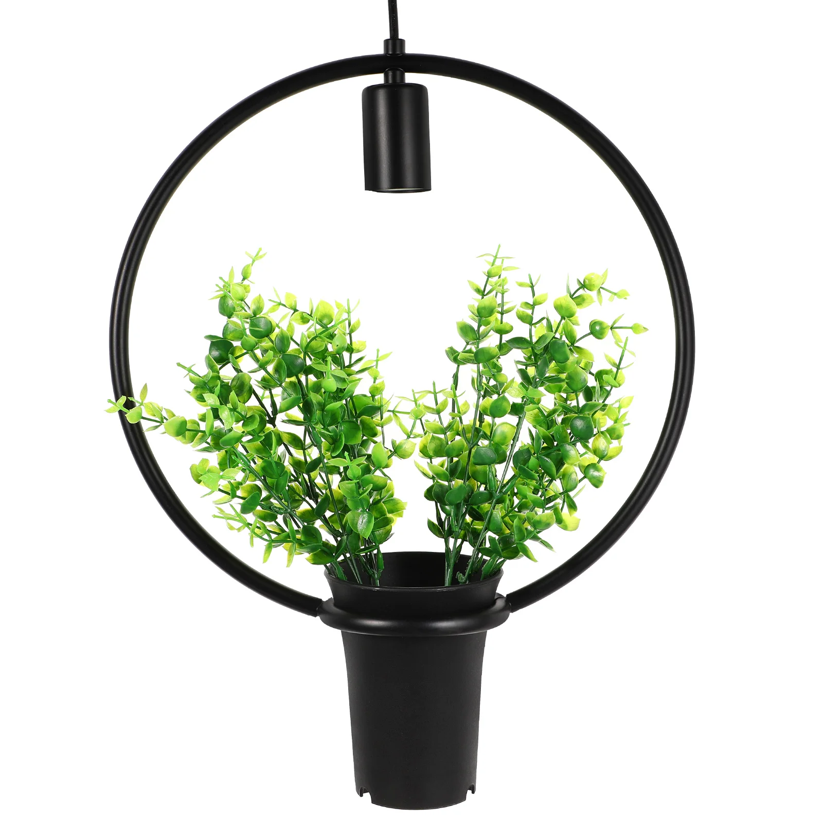 

Hanginglight Chandelier Wall Decor Decoration Decorative Lamp Balcony Flower Pots Metal Potted Planter Ornament Home