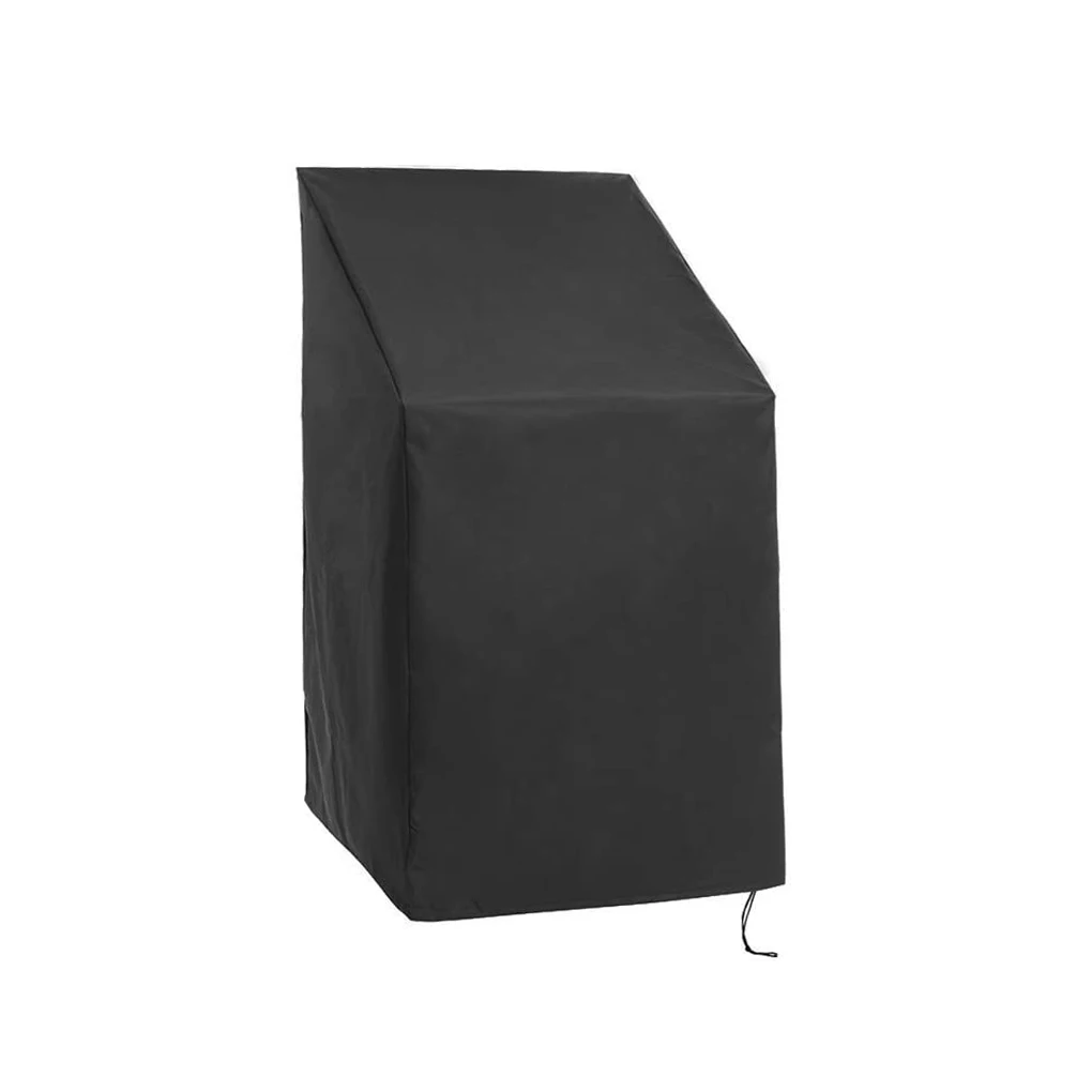 

Водонепроницаемый чехол для стула из ткани Оксфорд защита от дождя для улицы патио пыленепроницаемые ветрозащитные мебельные Чехлы для хр...