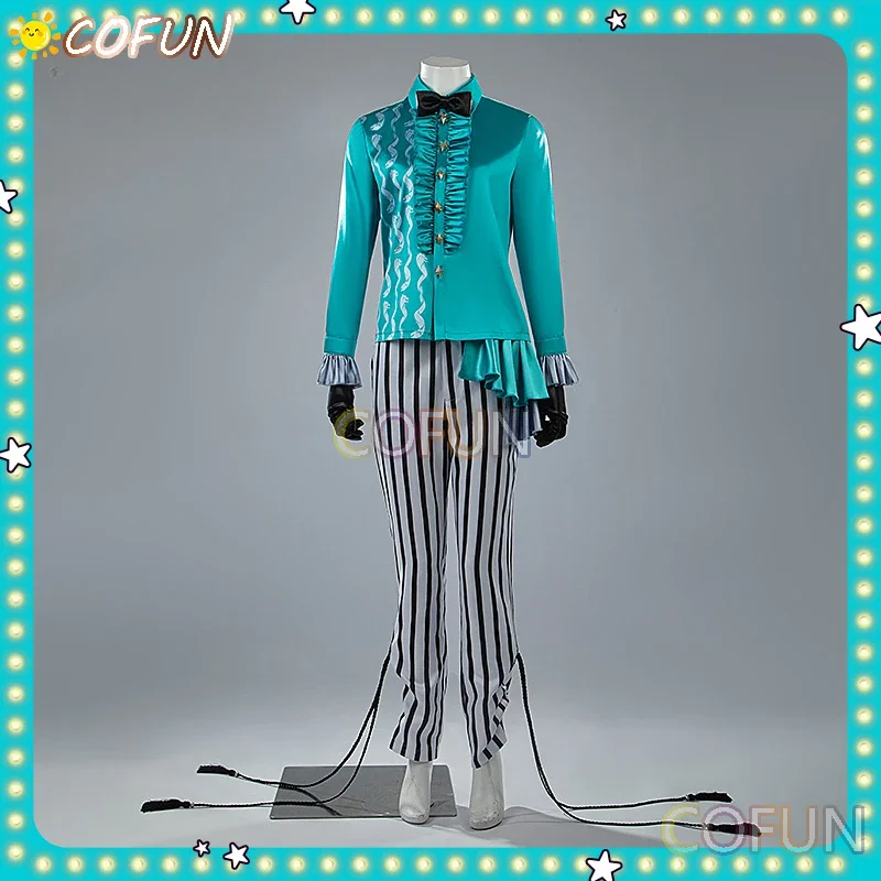 COFUN [Индивидуальный] Twisted Wonderland COS Stage In Playful Land Floyd Косплей Костюм Хэллоуин Игровой