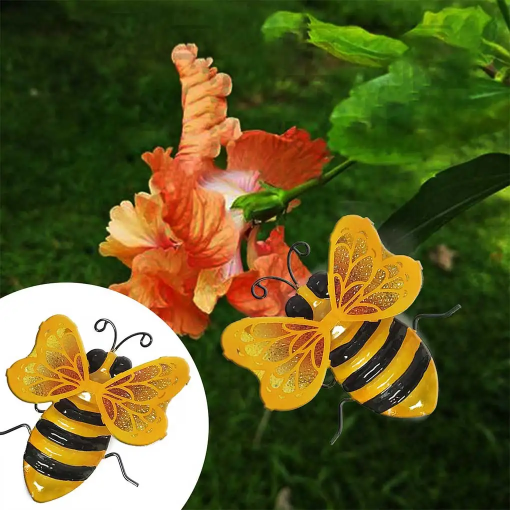 ulation Bee Настенный декор Портативное подвесное украшение Двор Орнамент