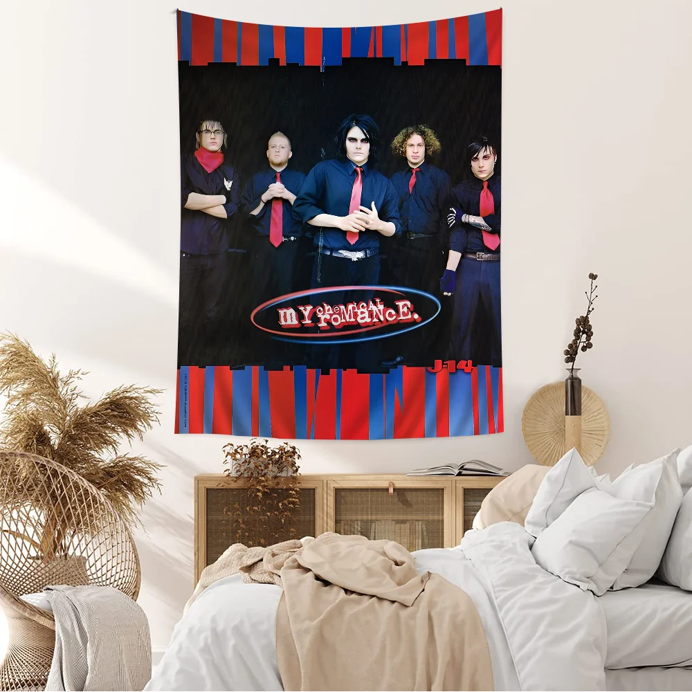 M-My C-Chemical R-Romance Band мультяшный гобелен украшение дома хиппи богемное гадание