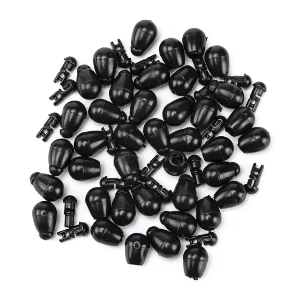 

20pcs Beads Quick Change Carp Terminal Tackle Method Iscas Tackles Pesca Fish Accessories Tools Fishing Connector Feeder T9D3