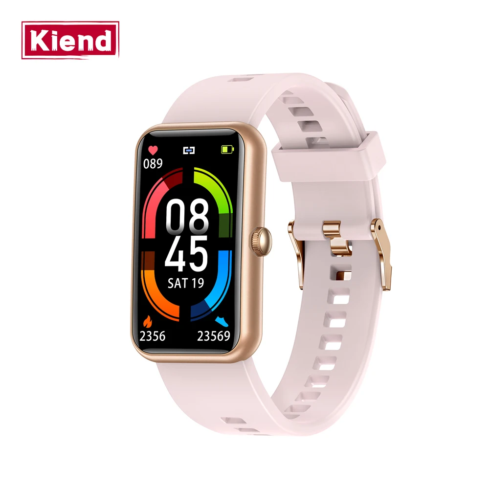 

Kiend Smart Watch 1.47'' Full Touch Screen Fitness Tracker with Heart Rate Blood Oxygen Monitoring IP68 Waterproof SmartWatch