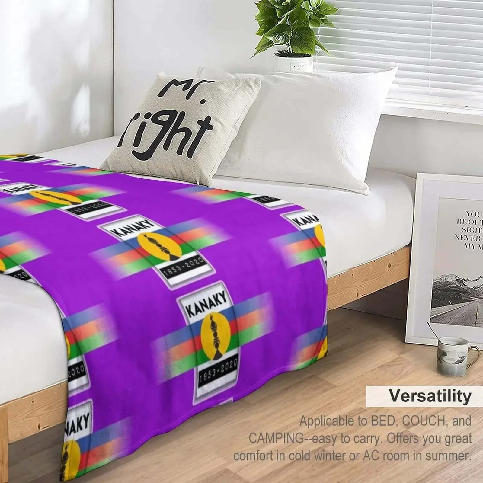 Закрытое плюшевое одеяло KANAKY 2020