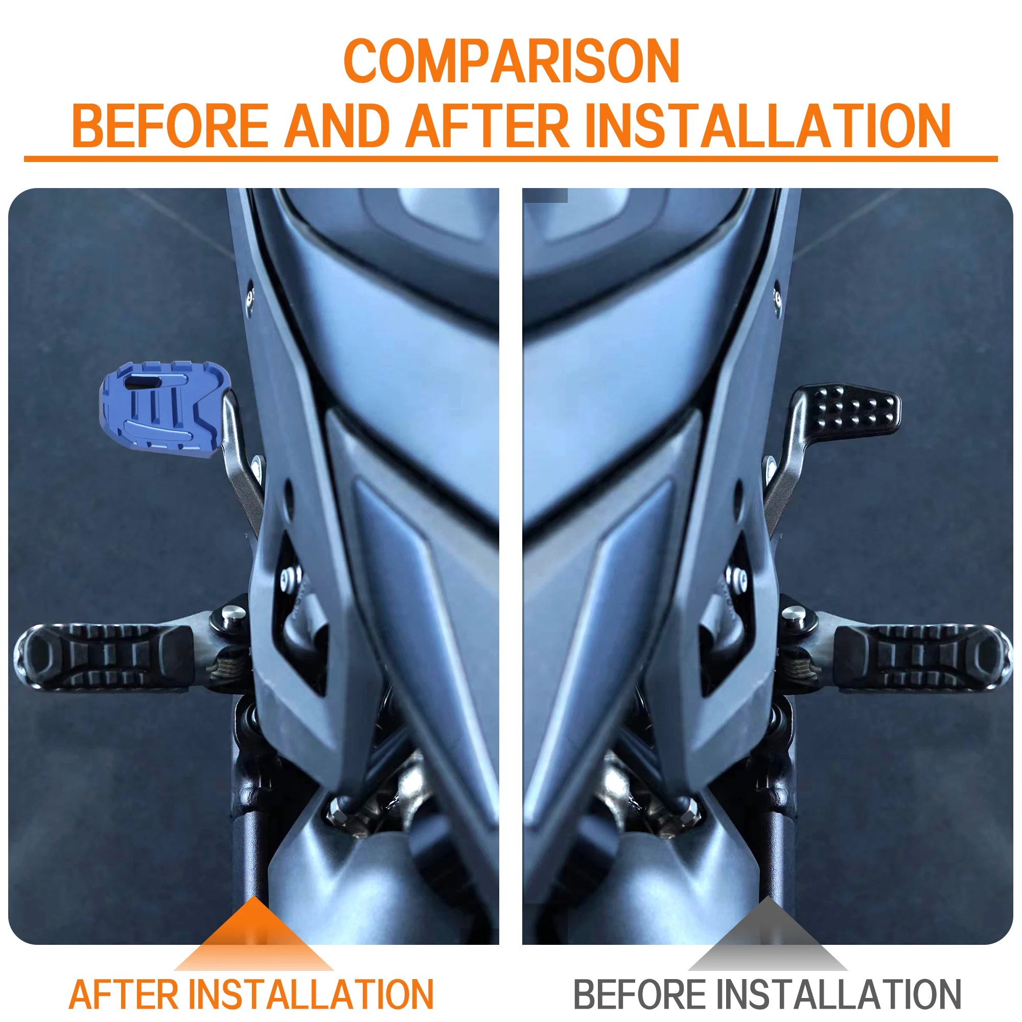 Для BMW R1300GS R 1300 GS 1300GS 2024 алюминиевый мотоцикл с ЧПУ передний ножной тормозной