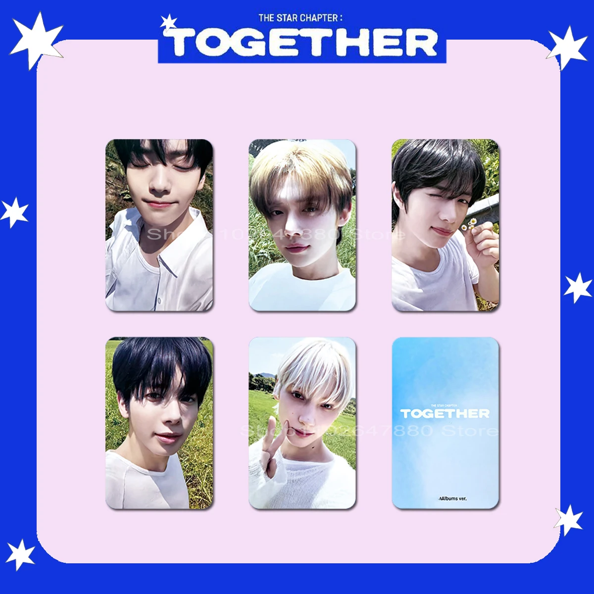 

Коллекция фотокарт Kpop TXT TOGETHER