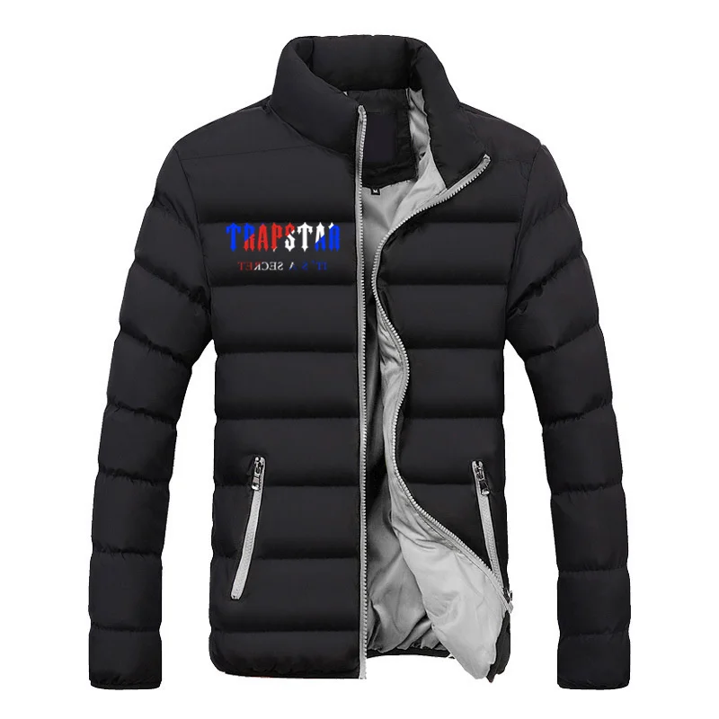 2022 Winter New Style Men's Hot Brand Jacket Down Jacket Men's Outdoor Bicycle Zipper Sportswear Top Jacket