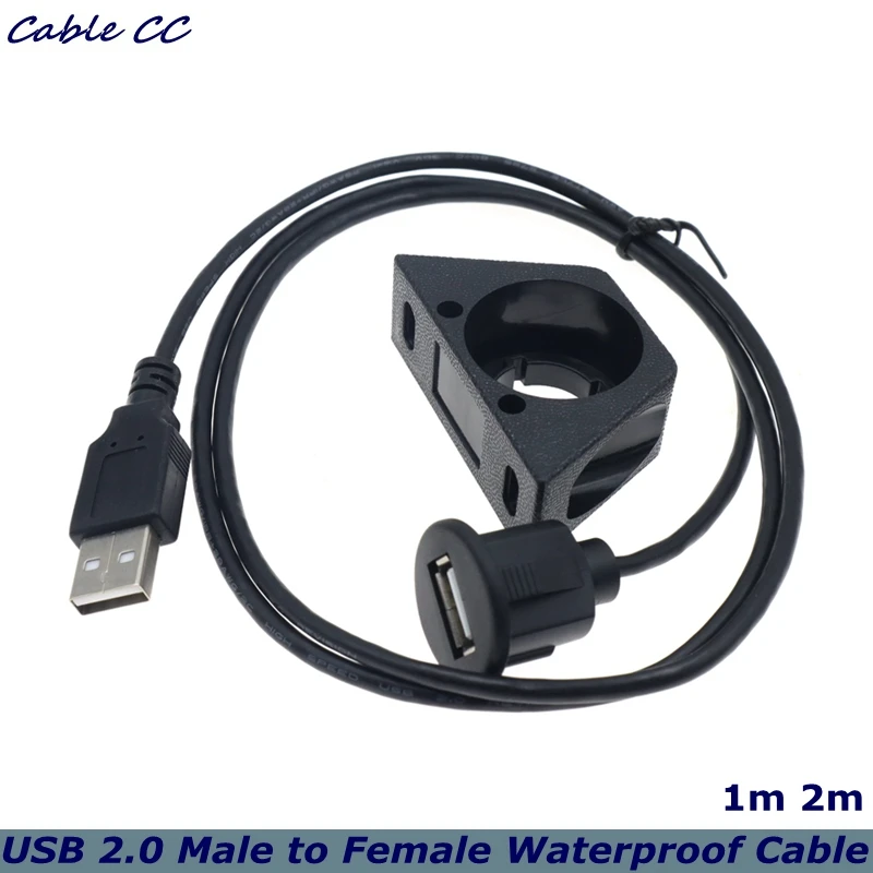 

Удлинительный кабель USB для приборной панели автомобиля, 1 м, 2 м
