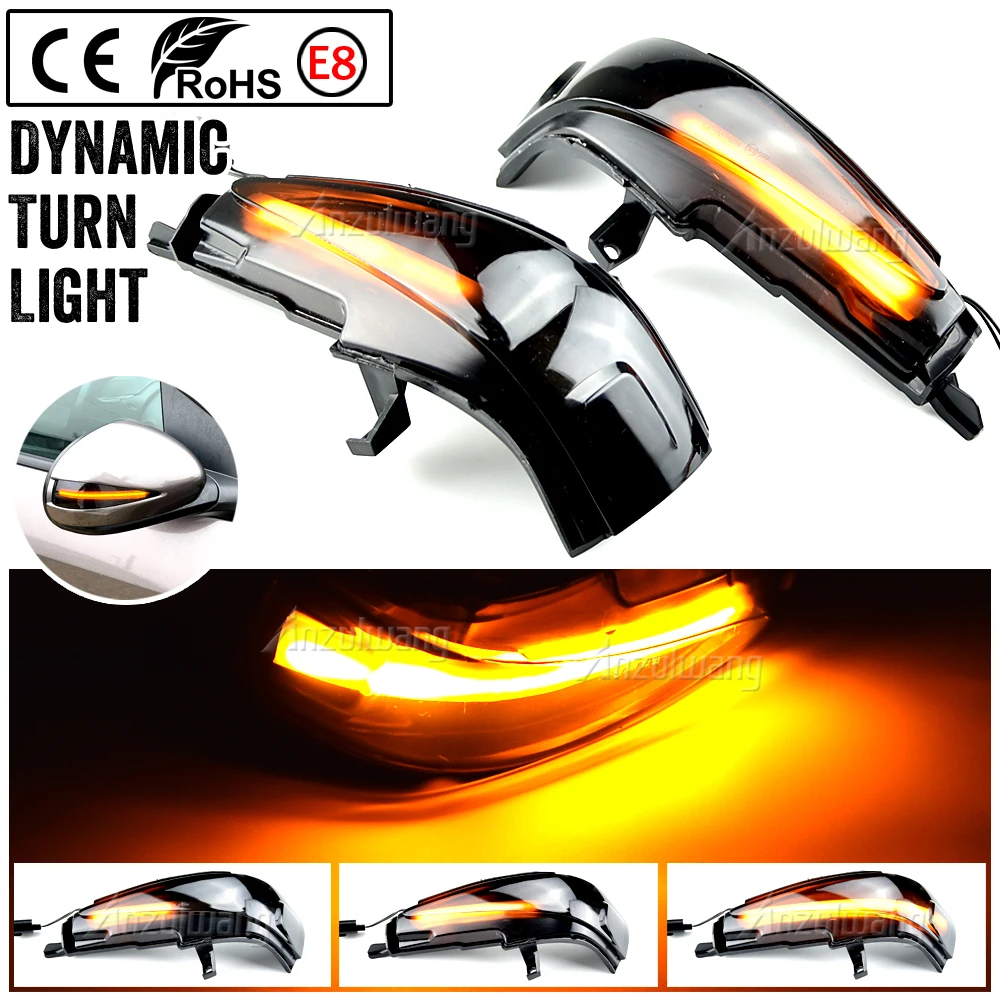 

2PCS LED Dynamic Turn Signal Light for Honda Civic 8th MK8 FG1 FG2 FA 1 2 3 4 FD 1 2 3 4 5 6 7 Mirror Indicator Blinker Lamp
