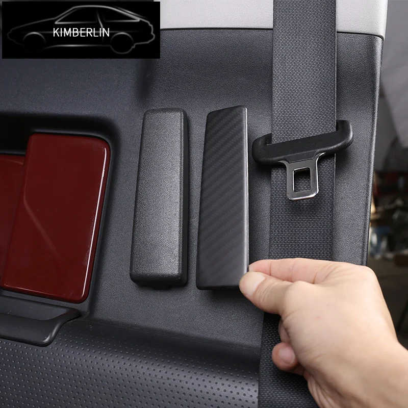 

Внутренняя Панель ручки задней двери для 07-21 Toyota FJ Cruiser, Стайлинг интерьера автомобиля, декоративные аксессуары из нержавеющей стали