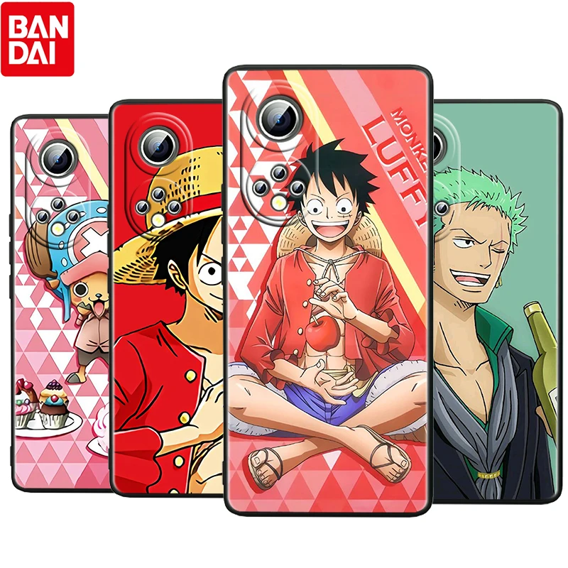 

One Piece Roronoa Zoro For Honor 60 50 30 V30 X30i V20 20E X20 Pro Plus SE Lite 4G 5G Silicone Black Soft Phone Case Cover Funda