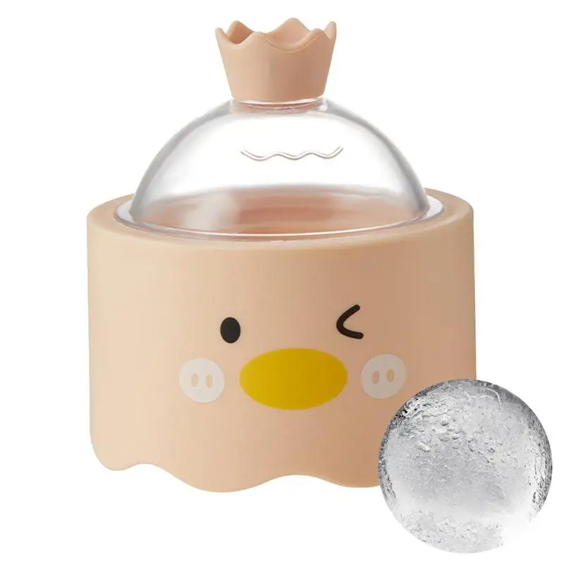 

Whiskey Mold Giant Cubes Ice Sphere Mold With Lid For Chill Cocktails Tequila Vodka Quick Freezer Kitchen