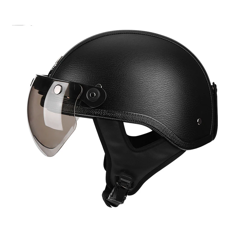 Motor Helmet Retro Motorcycle Helmet Moto Helmet Scooter Vintage Half Face Biker Motorbike Crash Moto Helmet Casco Casque Kask enlarge