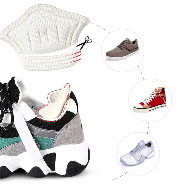 Women Insoles for Sport Running Shoes Adjust Size Heel Liner Grips Protector Sticker Pain Relief Patch Foot Care Inserts Insole