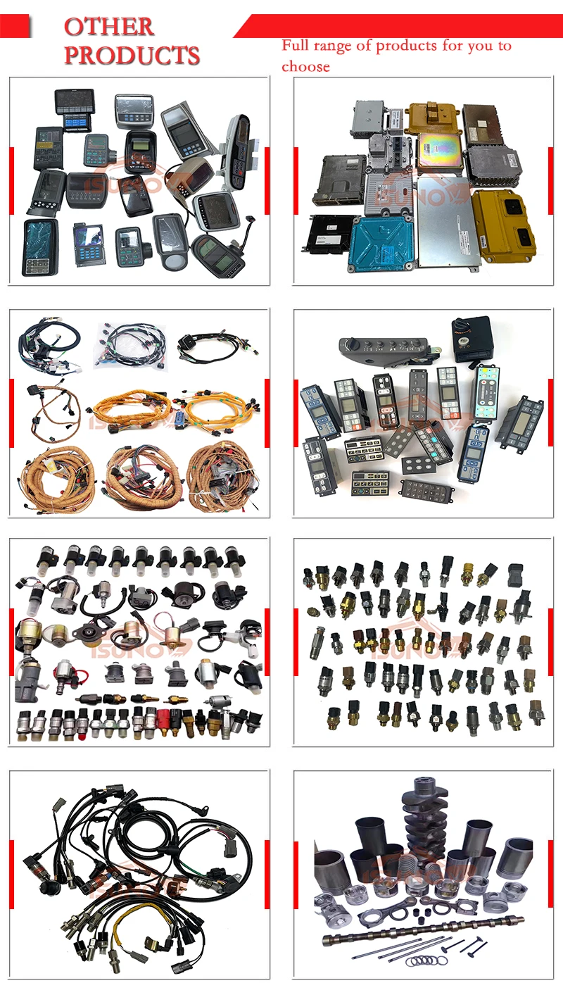 Запчасти для строительных машин ISUNO 964 964B 964C 966 970 974B 974C 976 980