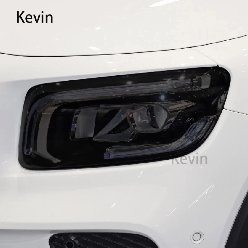 

Тонировка автомобильной фары, Дымчатая Черная защитная пленка из ТПУ для GLB класса X247, подаренные аксессуары, ремонт от царапин